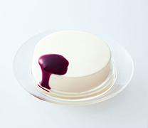 白いチーズケーキ