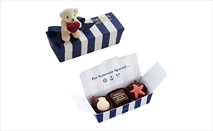 アレックス&マイケル ラブリーベア（ブルー）5個入