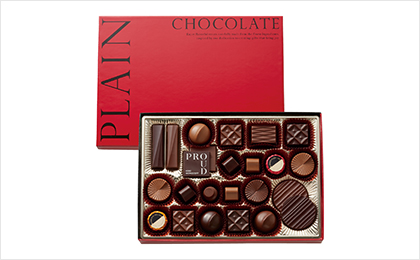 プラウド プレーンチョコレート 127g/24個入