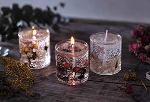 きらきらの花にときめく「紫陽花ゼリー」