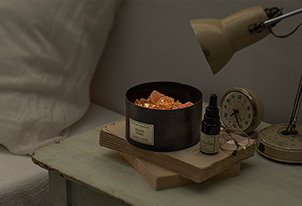 ぐっすり眠りたいときは、アロマの力でリラックス