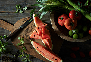 旬のスイカで、夏の身体を労る