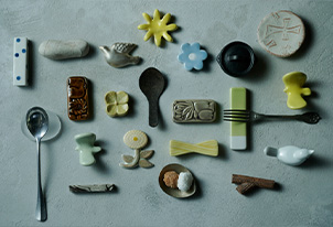 箸置きをティータイムのカトラリーレストに