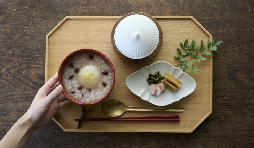 小正月には「あずき粥」を食べて一年の健康を願う