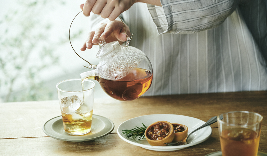 夏摘みのダージリンと「マ・タルト・ファヴォリット」