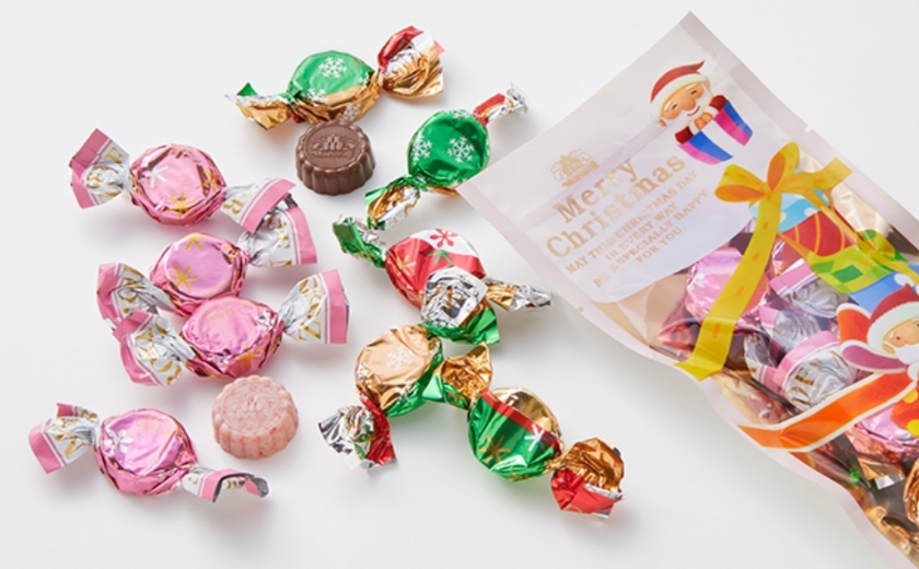 クリスマスサプライズ（ストロベリーチョコレート＆ミルクチョコレート） 11個入