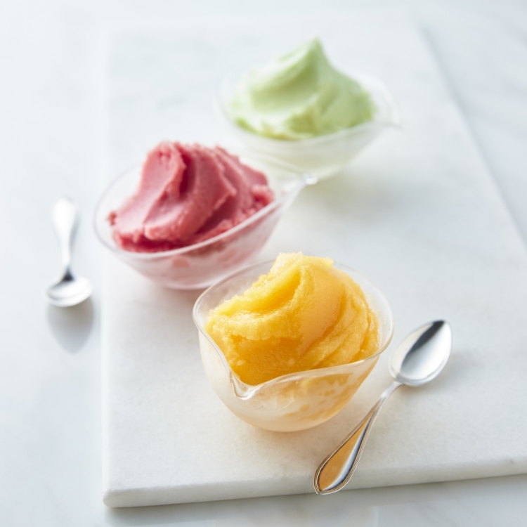 凍らせてシャーベット