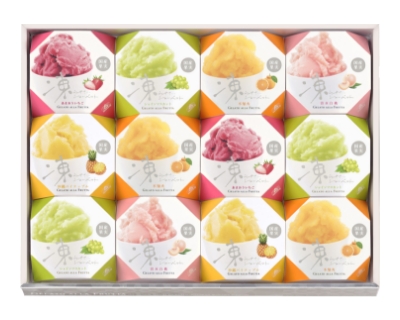 凍らせてシャーベット