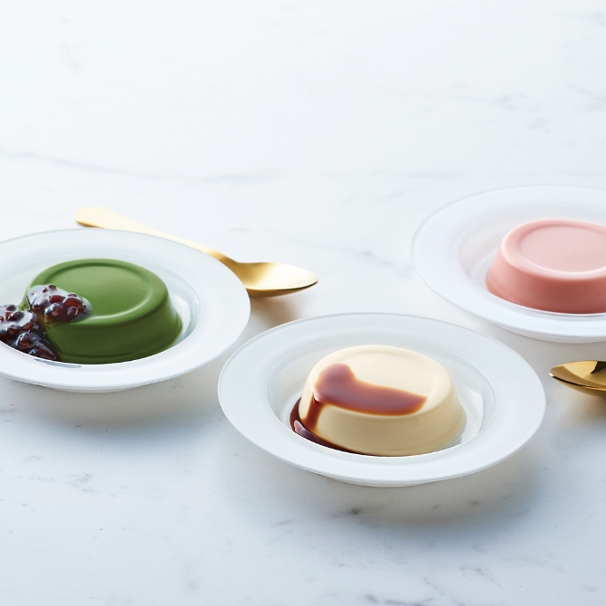 モロゾフのプリン詰合せ