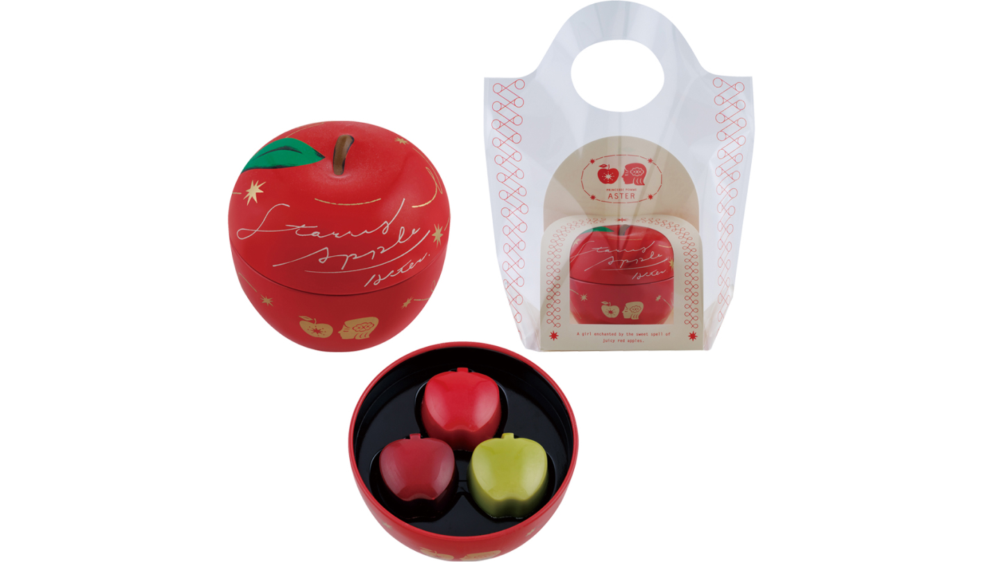 星をまとったりんご