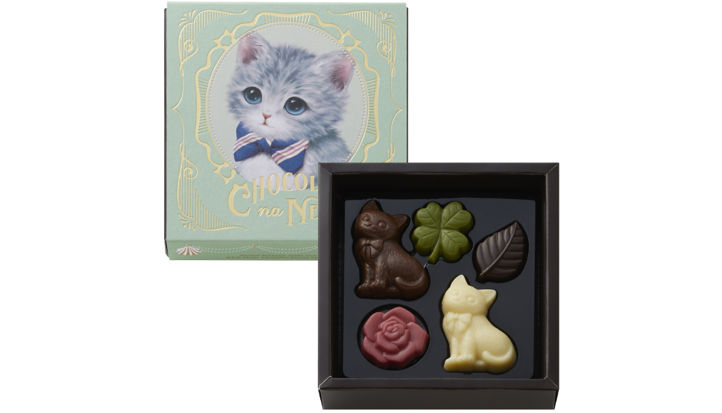 モロゾフ（morozoff）のバレンタインデー 2026 ショコラな猫