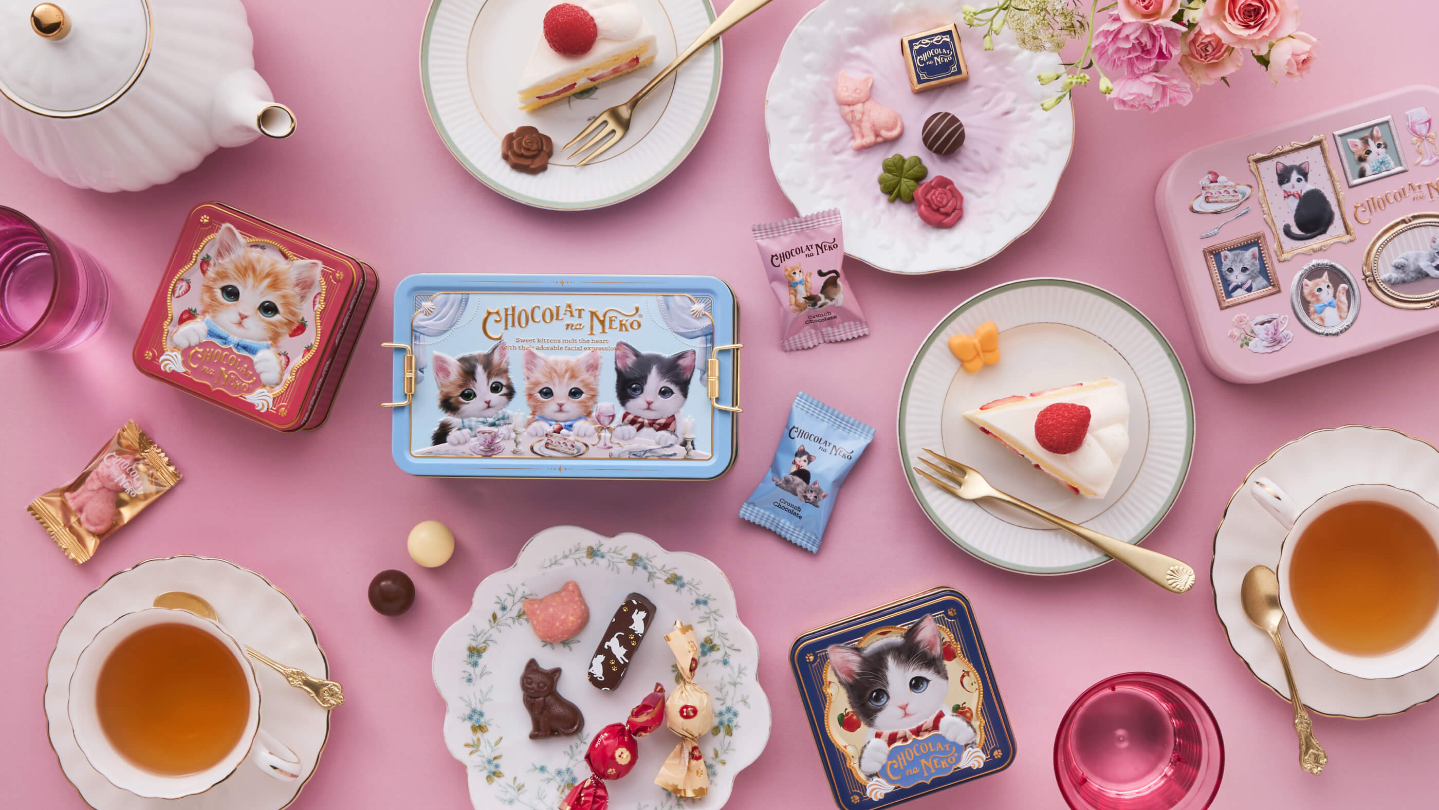 モロゾフ（morozoff）のバレンタインデー 2026 ショコラな猫