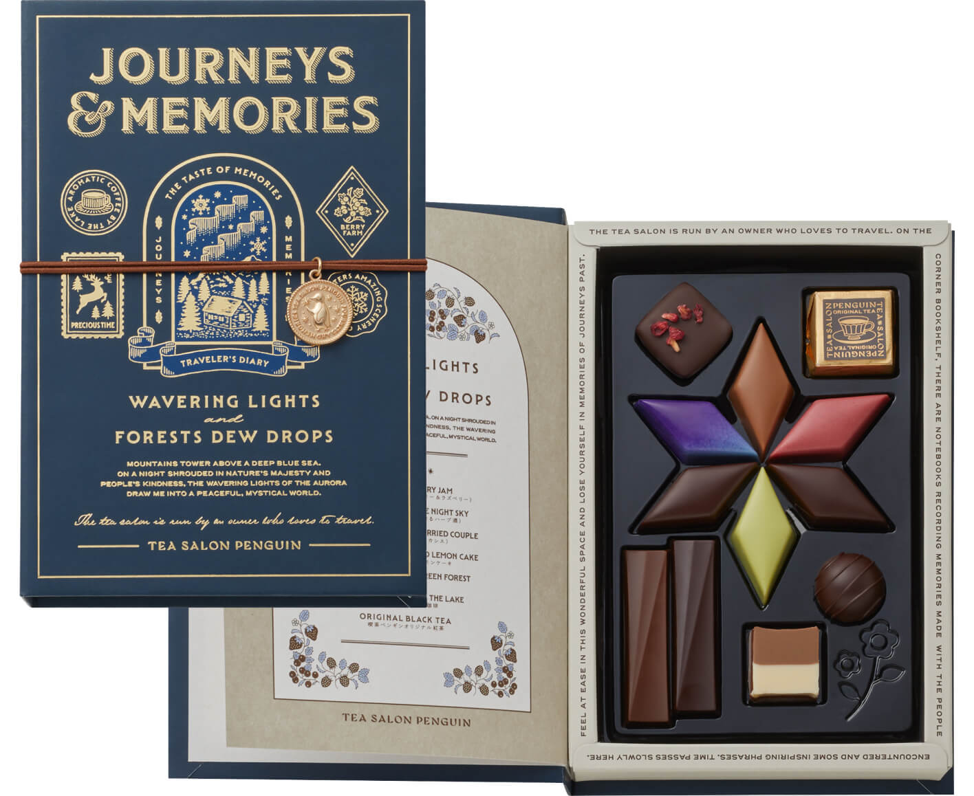 旅とダイアリー(ゆらめく光と森のしずく)