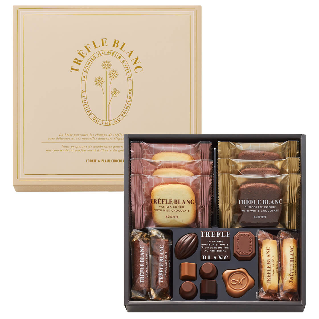 トレフルブラン(クッキー＆プレーンチョコレート)18個入