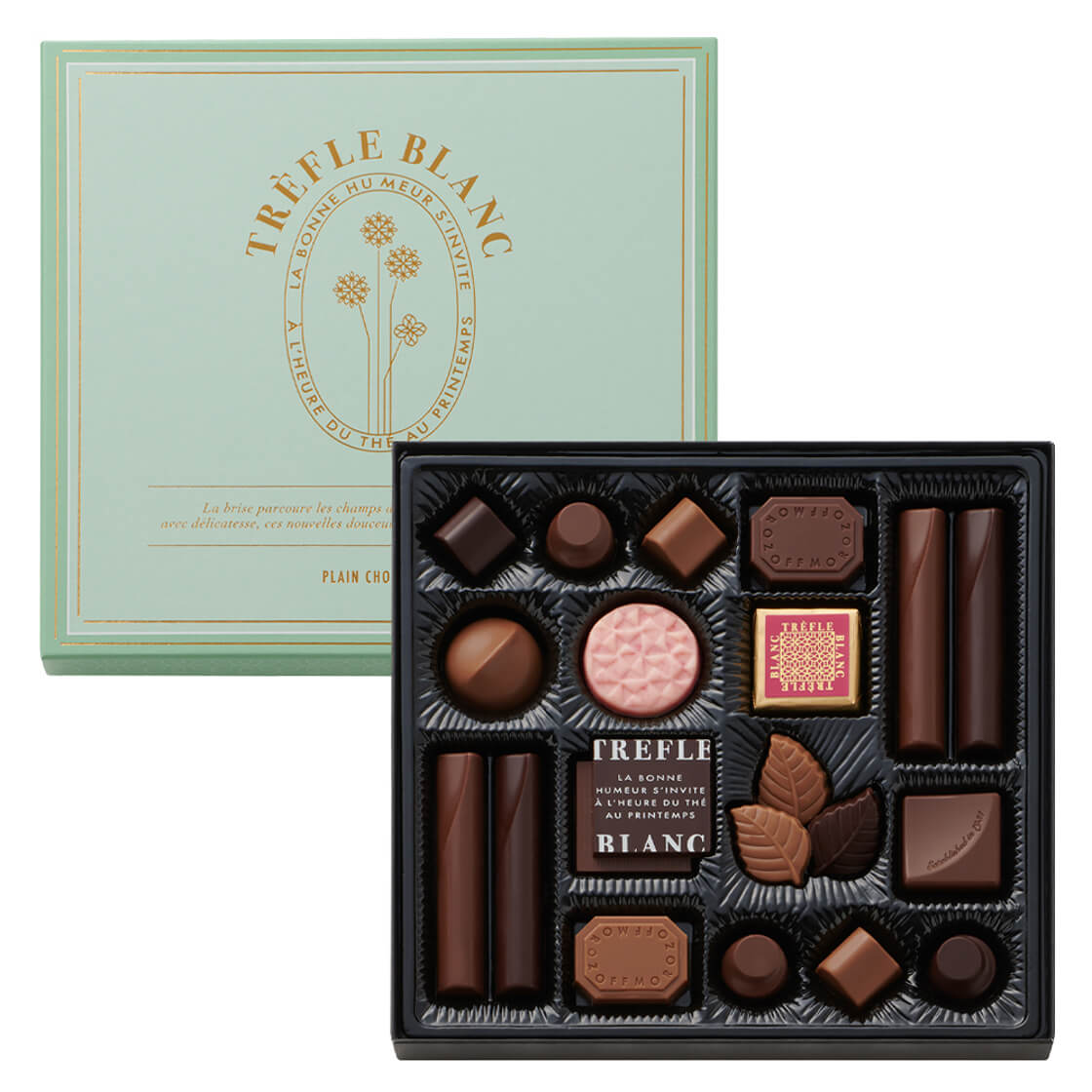 トレフルブラン(プレーンチョコレート)21個入