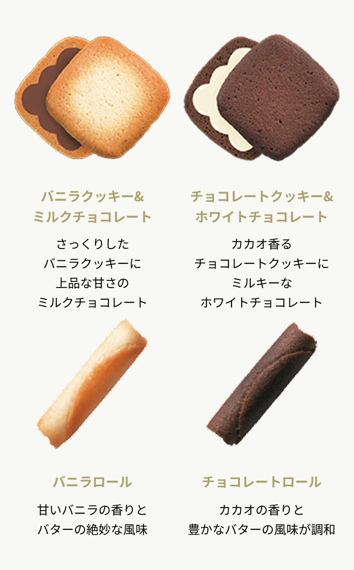 クッキー＆プレーンチョコレートの中身紹介