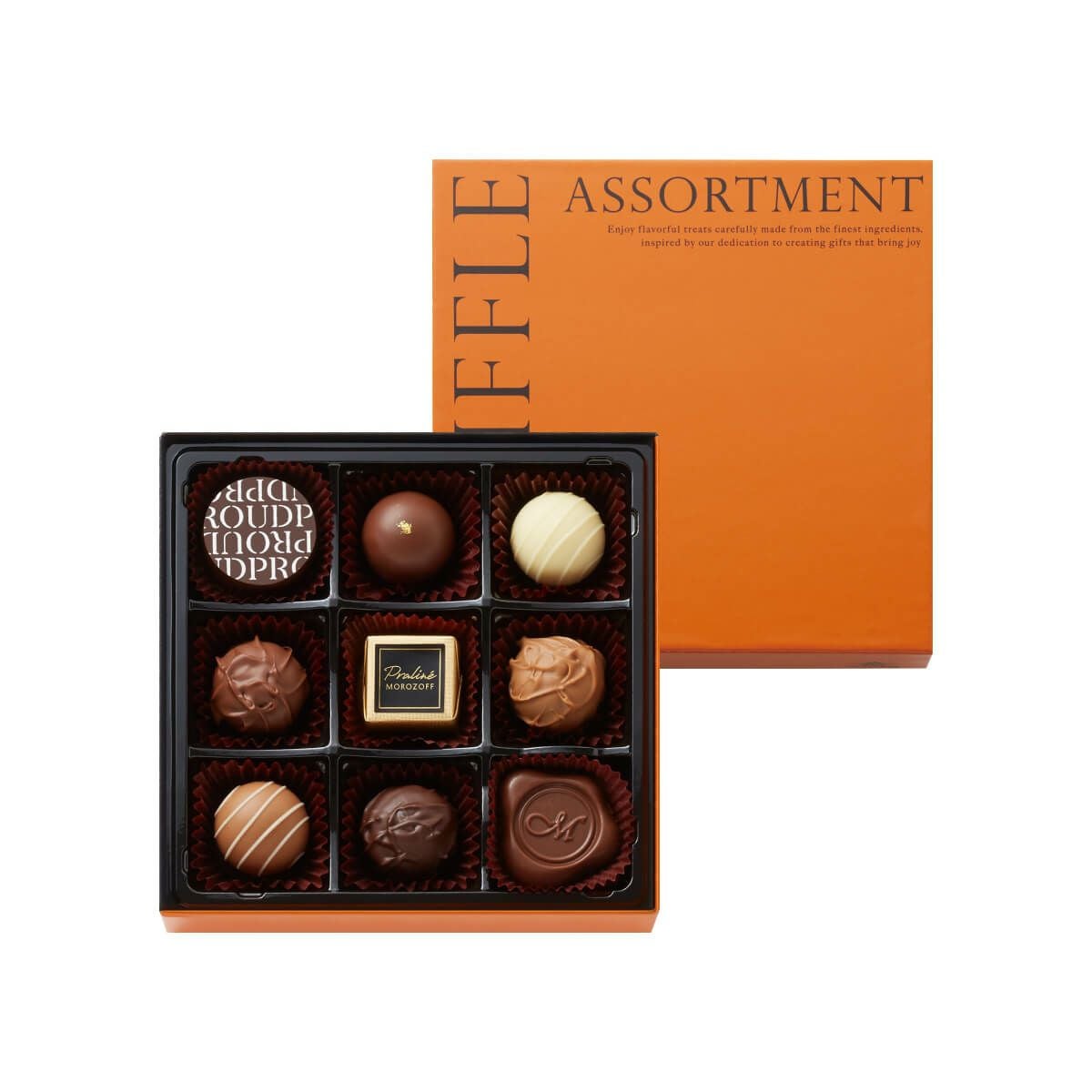 トリュフアソートメント 9個入 | モロゾフオンラインショップ